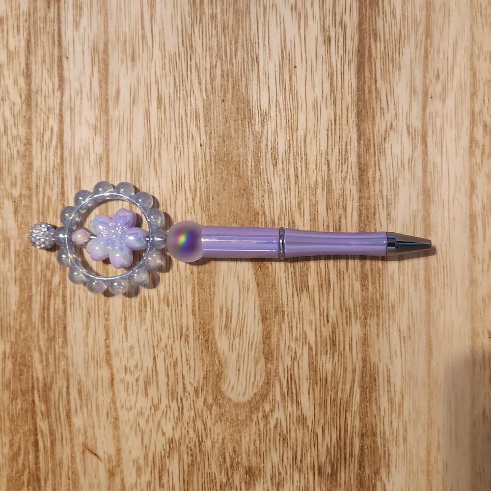 Beaded pen